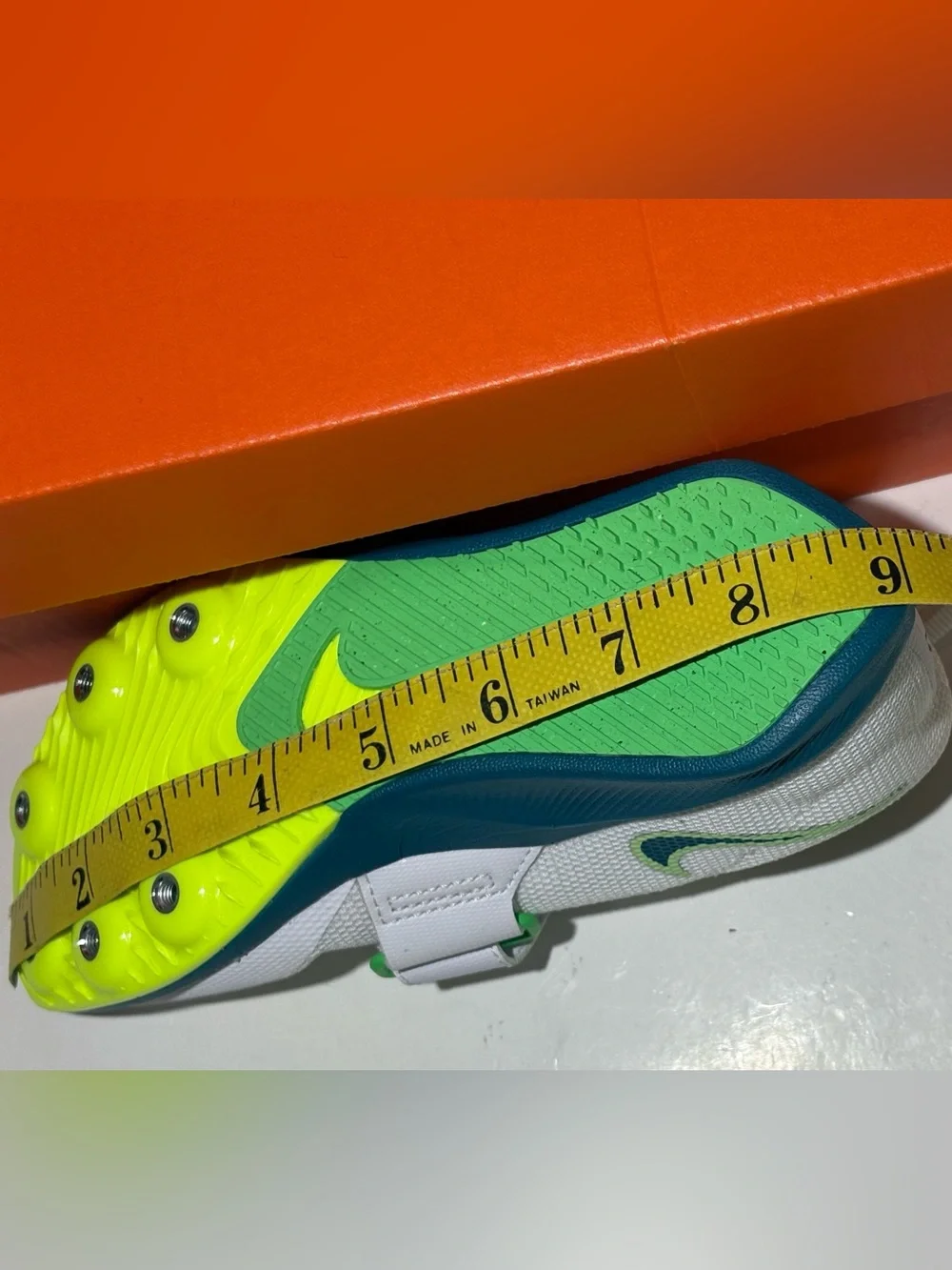 Size 1.5 Nike Zoom Rival Jump Track & Field Jumping Spikes jump Shoes DR2756-100